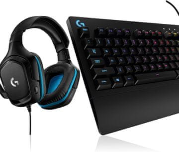 Logitech Logitech G213 Prodigy Tipkovnica + G432 Gaming Slušalice