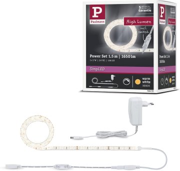 Paulmann Paulmann SimpLED Power Set LED traka 1,5m topla bijela s prigušivačem