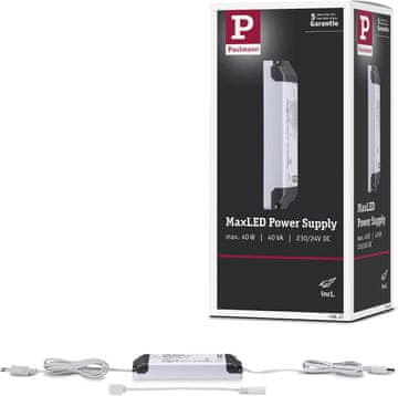 Paulmann Paulmann MaxLED adapter za napajanje 230/24V 40VA bijeli