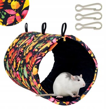 VISEĆA MREŽA ZA MREŽU TUNNEL CAVE s visećim madracem za platneni kavez 33x19cm