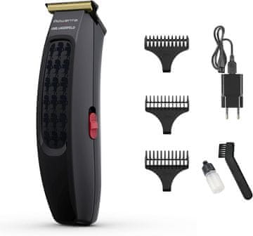 Rowenta Rowenta x KARL LAGERFELD Cut & Style trimer za kosu, Titanium oštrice, LED, 90 min