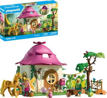 Playmobil PLAYMOBIL Magic Unicorns Feenzuhause - kućica s GOld Unicorn i štalićem