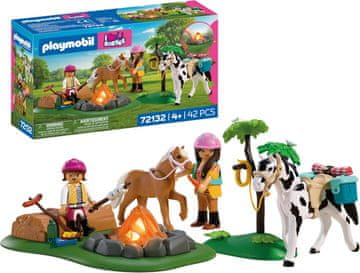 Playmobil PLAYMOBIL I Love Horses Reitausflug - set za jahanje s logorskom vatrom