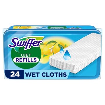 Swiffer Krpe za mokro čišćenje podova s mirisom citrusa, pakiranje od 48 komada