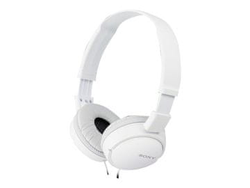 Sony MDR-ZX110 žičane slušalice pune veličine s 3,5 mm priključkom, bijele