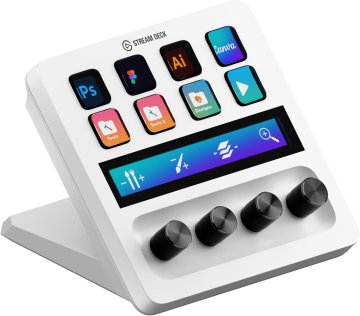 Elgato Elgato Stream Deck + bijeli audio mikser i studijski kontroler