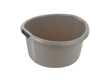 Bentom plastična kućna zdjela 20 l 43x42x45 cm svijetlo siva