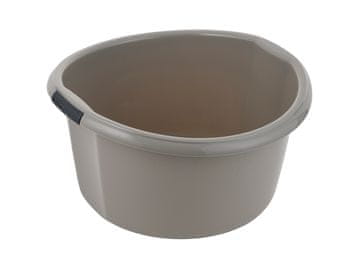 Bentom plastična kućna zdjela 25 l 46x45x48 cm svijetlo siva
