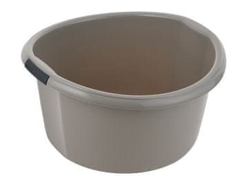 Bentom svijetlosiva plastična kućna zdjela 30 l 49x48x50 cm