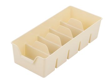 Bentom L 30x14x7,5 cm krem plastični organizator za kuhinju i ured