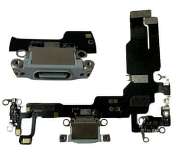 ORG originalni USB priključak za punjenje za iPhone 15 (plavi)