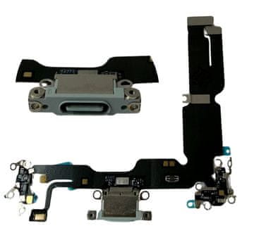 ORG originalni USB priključak za punjenje za iPhone 15 Plus (plavi)