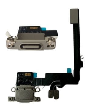 Originalni rastavljeni ORG USB konektor za punjenje za iPhone 16 Pro (prirodni titan)