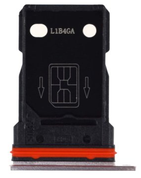 Ladica za SIM karticu za OnePlus 8 srebrne boje