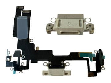 ORG Demont USB priključak za punjenje za Apple iPhone 14 (bijeli)