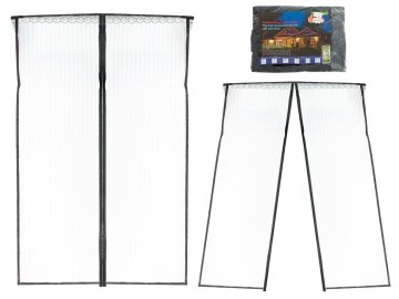 Northix Mreža za komarce s magnetskom mrežom za vrata 85x210 cm