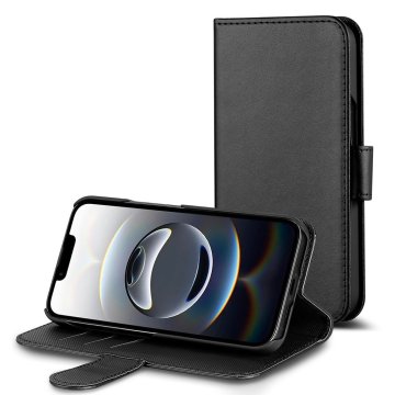 Northix SiGN futrola-novčanik za iPhone 16e - crna