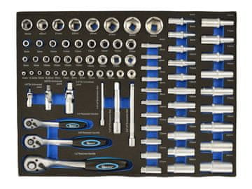 Umetak - set nasadnih ključeva s račvama 1/4"-1/2" 80 kom. (3)
