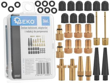 Set nastavaka, adaptera i redukcija za pumpanje, 36 dijelova (20/240)