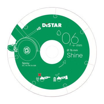 DISTAR DISTRAR Shine dijamantni disk 76 x 0,6 x 22,23 mm