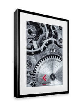 Okviri Tvornički aluminijski okvir crni 13x18 1 kom.