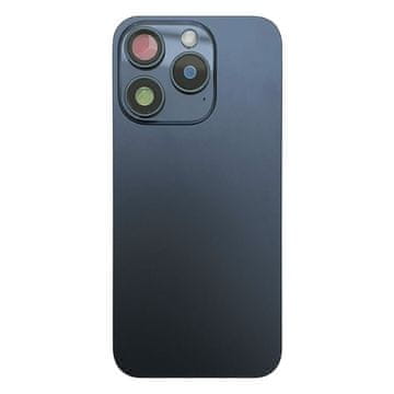 Northix Stražnja maska za iPhone 15 Pro s malim dijelovima - plava titanijasta