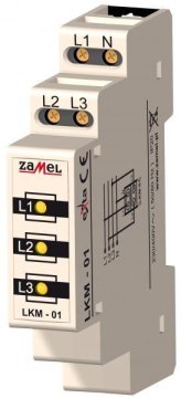 Zamel Lampka kontrolna LKM-01-30