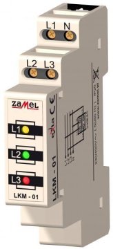 Zamel Lampka kontrolna LKM-01-40