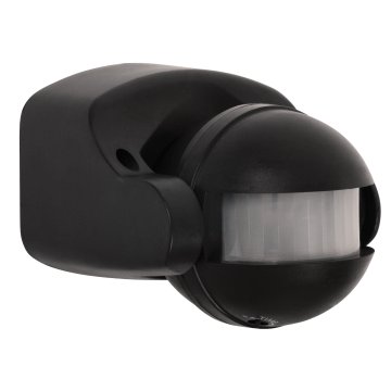 Kanlux Czujnik ruchu ścienny ALER JQ-30-B czarny