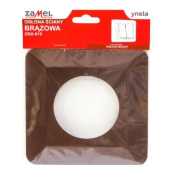 Zamel Osłona ściany pojedyncza brązowa OSX-910