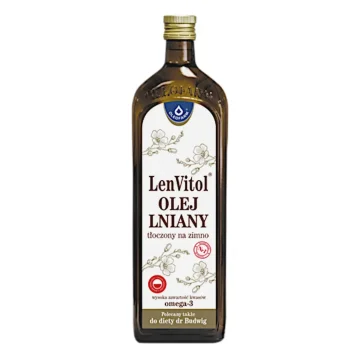 Oleofarm Nerafinirano laneno ulje 500ml - LENVITOL
