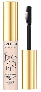 Eveline Cosmetics Eveline Brow&Go! Ultra jaki prozirni gel za obrve s efektom laminiranja 6 ml