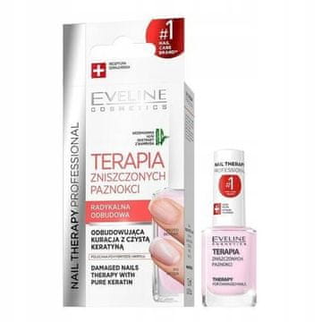 Eveline Cosmetics Eveline Nail Therapy Keratin - regenerator za nokte za obnovu 12 ml