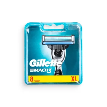 Gillette Mach3 - zamjenske oštrice za britvice, 8 kom.