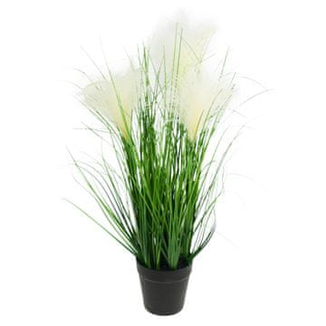 33 Umjetna pampas trava u ukrasnoj posudi CV17510 45 cm