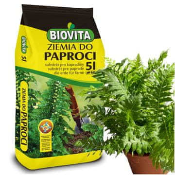 33 Biovita 5 l supstrata za biljke paprati
