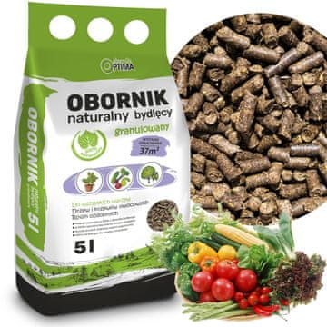 33 BIO17 Prirodno goveđe gnojivo granulirano organsko gnojivo u obliku granula Optima 5 l biovita