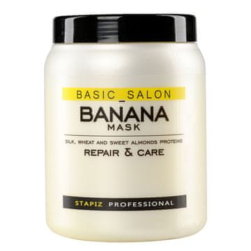 Stapiz BASIC SALON BANANA maska za kosu s okusom banane 1000 ml