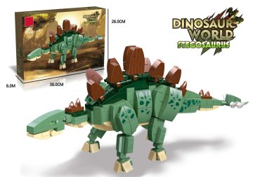 FED GRAĐEVNI BLOKOVI DINOSAUR STEGOSAURUS - SVIJET DINOSAURA - 322 kom.