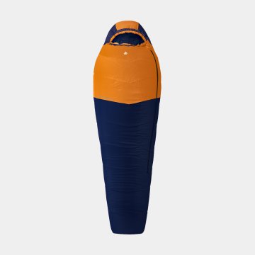 Alpinus Ultralight Pro 850 vreća za spavanje lijeva RO11787 narančasto-mornarsko plava