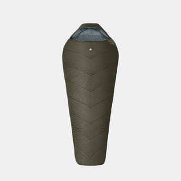 Alpinus Široka i duga Fiber Pro 1250 Lijeva Vreća za Spavanje DN35273 Maslinasta