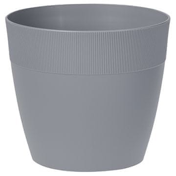 FOR Doniczka plastikowa DORIS 17 cm szara