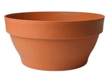 Miska Lawenda plastikowa z rantem terakota 22 cm