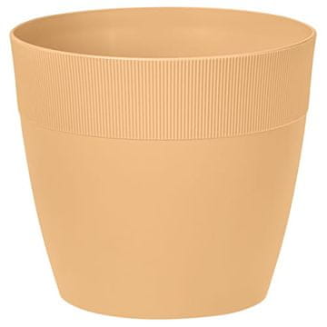 FOR Doniczka plastikowa Doris karmelowa 26 cm