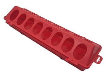 Mi DUGULJASTA hranilica za perad 30 cm plastična 16 rupa