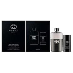 Gucci Guilty Pour Homme set toaletna voda u spreju 90 ml + dezodorans u stiku 75 ml