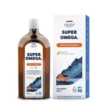 Osavi Super Omega 2900mg dodatak prehrani s okusom limuna 500ml