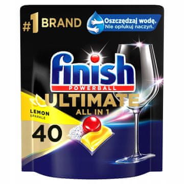 RECKITT FINISH Ultimate All-in-1 kapsule 40 limun