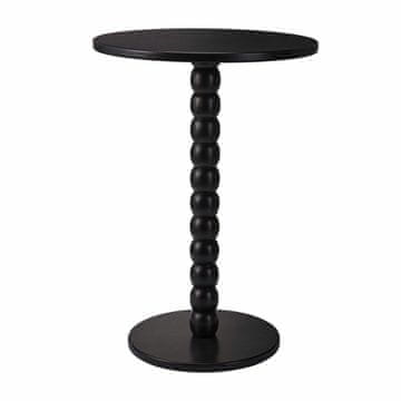 Home Dekorativni crni stolić za kavu 35xv50 cm
