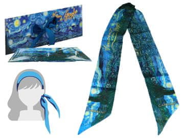 Carmani BANDELISA ZAKŁADKA DO KSIĄŻKI VAN GOGH GWIAŹDZISTA NOC OPASKA PREZENT